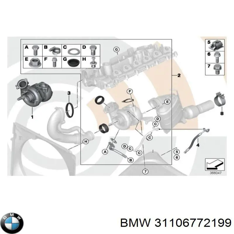 Śruba mocowania wahacza przedniego BMW 31106772199 cena, od 6,60 USD