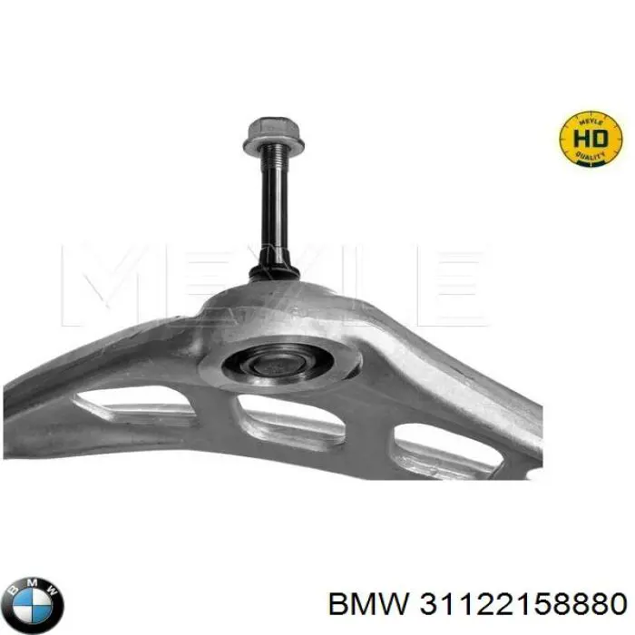 Do koszyka Wahacz zawieszenia przedniego prawy górny BMW 3  E46