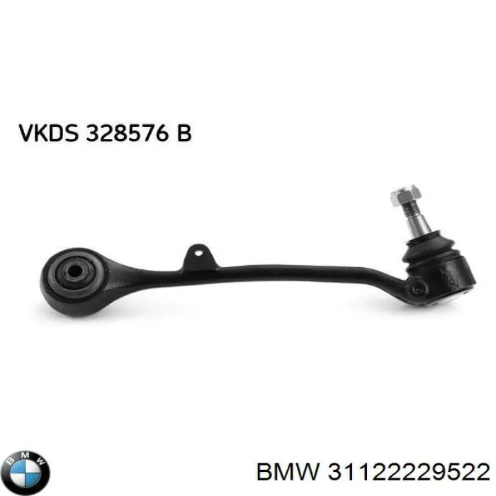Do koszyka 31122229522 BMW Wahacz zawieszenia przedniego dolny prawy