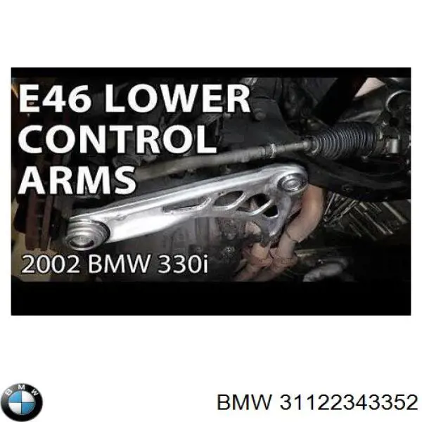 Wahacz zawieszenia przedniego dolny prawy BMW 31122343352 cena, od 95,34 USD