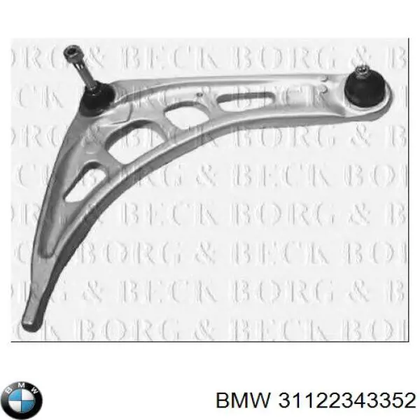 Do koszyka 31122343352 BMW Wahacz zawieszenia przedniego dolny prawy