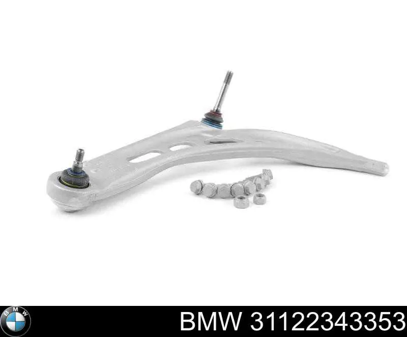 31122343353 BMW Wahacz zawieszenia przedniego dolny lewy