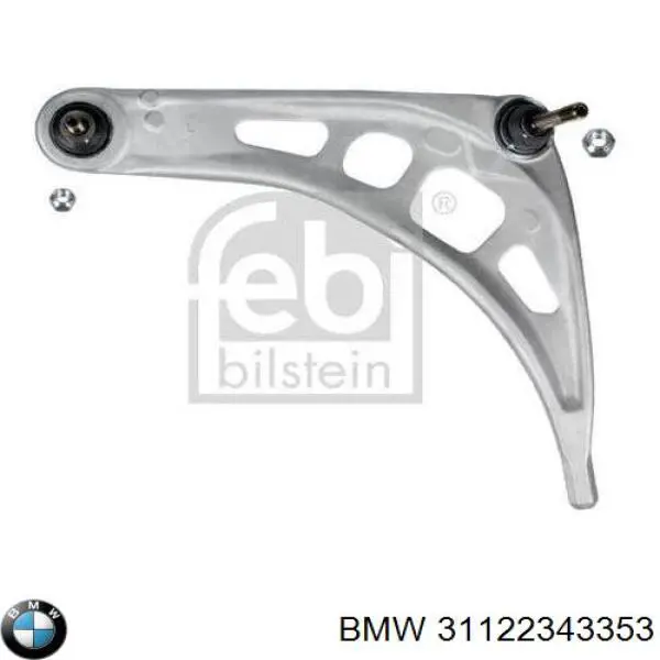 Wahacz zawieszenia przedniego dolny lewy BMW 31122343353 cena, od 93,00 USD