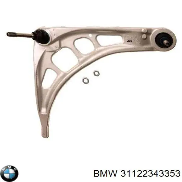Do koszyka 31122343353 BMW Wahacz zawieszenia przedniego dolny lewy