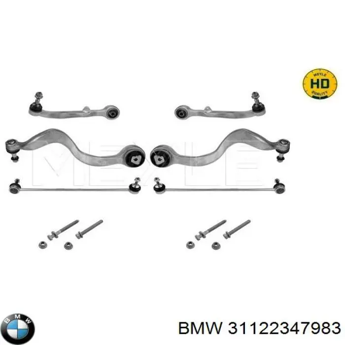 Wahacz zawieszenia przedniego dolny lewy BMW 31122347983 cena, od 49,78 USD