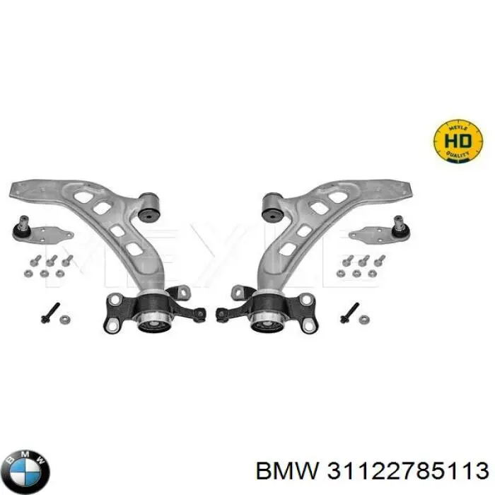 31122785113 BMW Wahacz zawieszenia przedniego dolny lewy