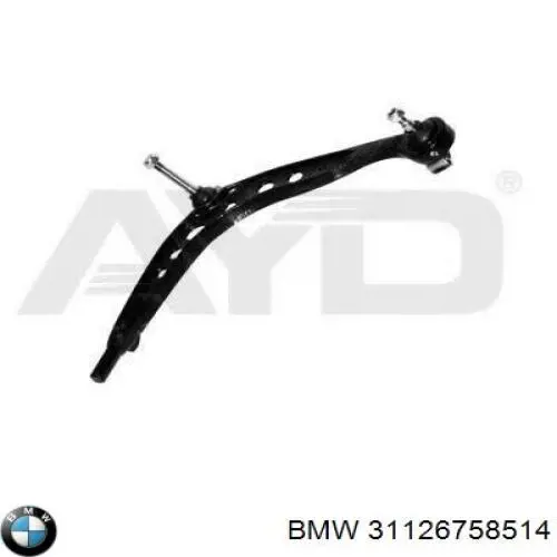 Do koszyka 31126758514 BMW Wahacz zawieszenia przedniego dolny prawy