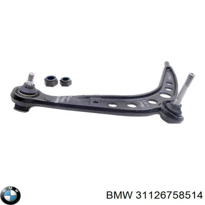 Wahacz zawieszenia przedniego dolny prawy BMW 31126758514 cena, od 84,47 USD