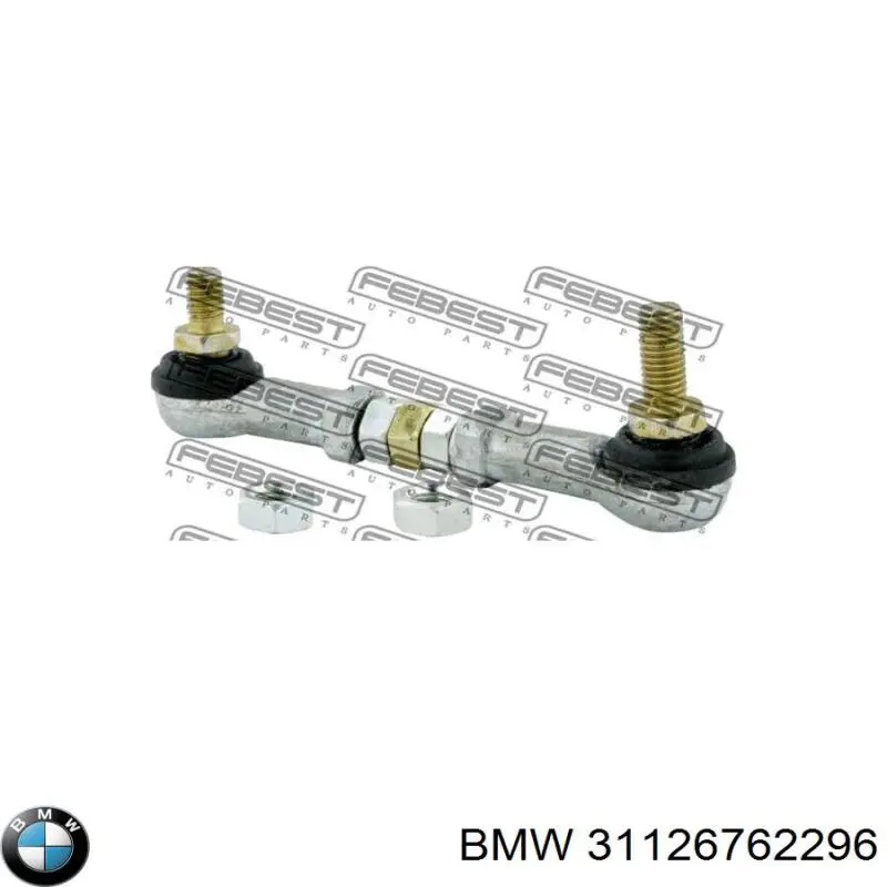 Drążek czujnika poziomowania karoserii przedni BMW 31126762296 cena, od 17,77 USD