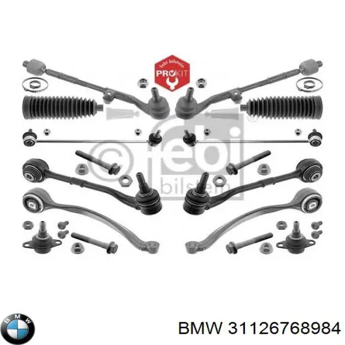 31126768984 BMW Wahacz zawieszenia przedniego dolny prawy