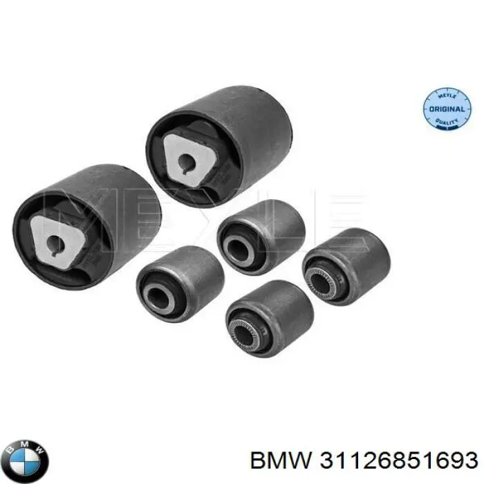 Silentblock przedniego wahacza dolnego BMW 31126851693 cena, od 19,82 USD