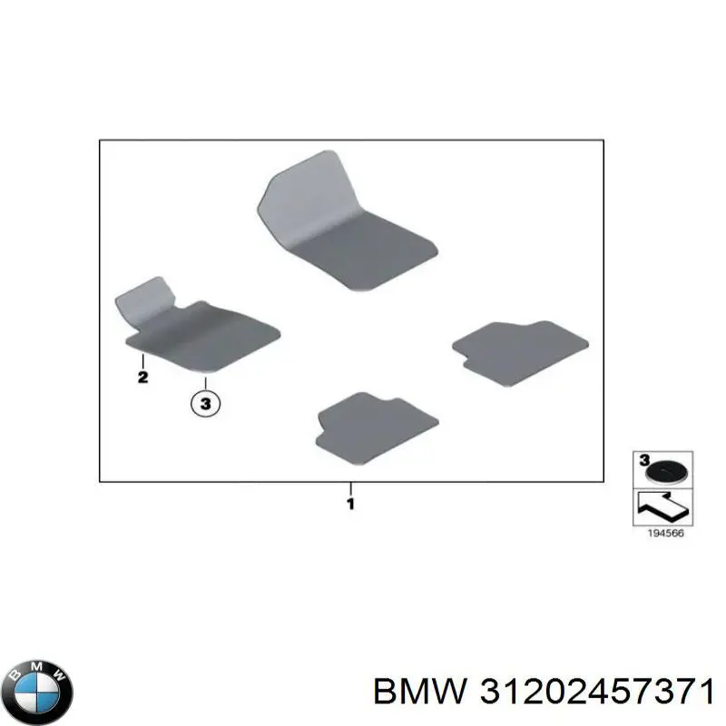 Do koszyka 31202457371 BMW Piasta przednia