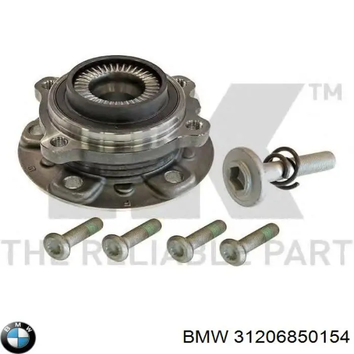 31206850154 BMW piasta przednia