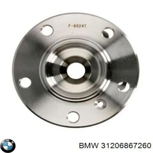 Piasta przednia BMW 31206867260
