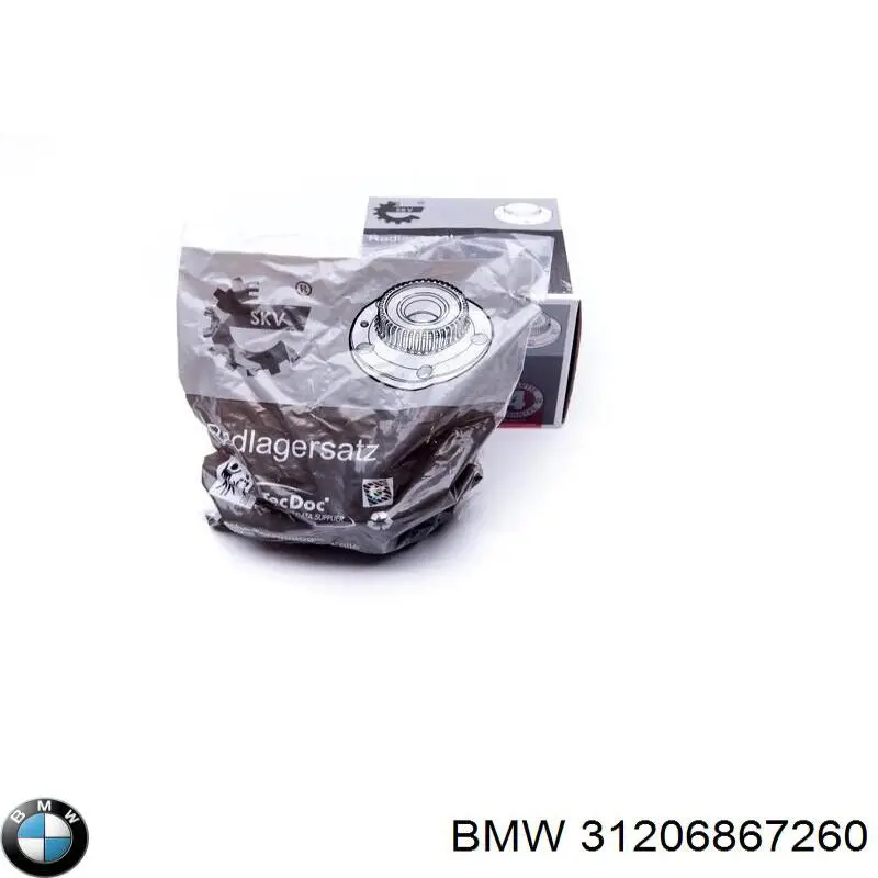 Piasta przednia 31206867260 BMW