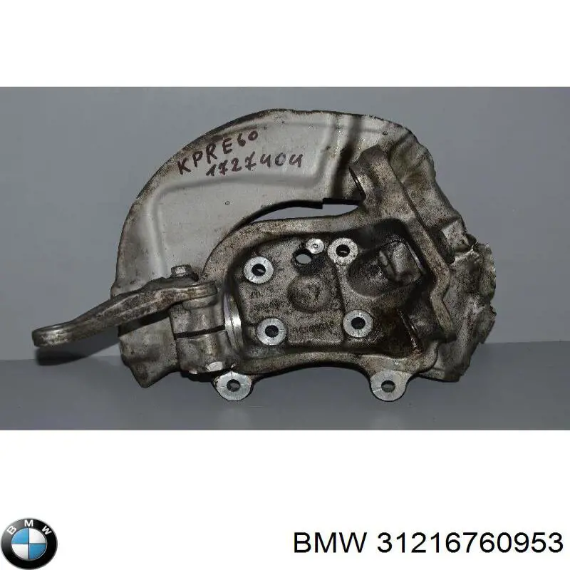 Do koszyka 31216760953 BMW Czop (zwrotnica) przedni lewy