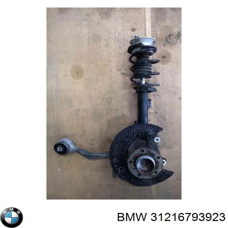 31216793923 BMW Czop (zwrotnica) przedni lewy