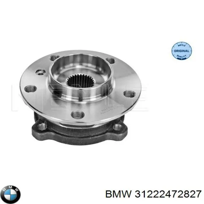 Do koszyka 31222472827 BMW Piasta przednia