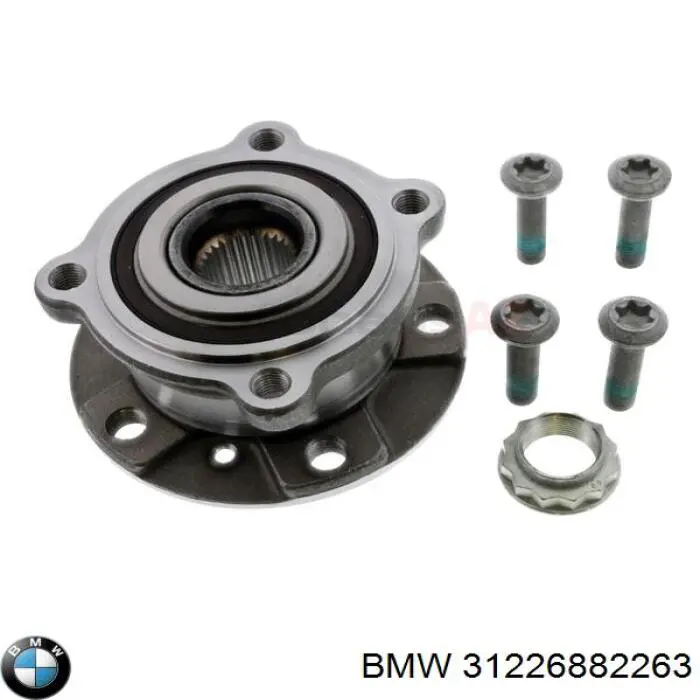Do koszyka 31226882263 BMW Piasta przednia