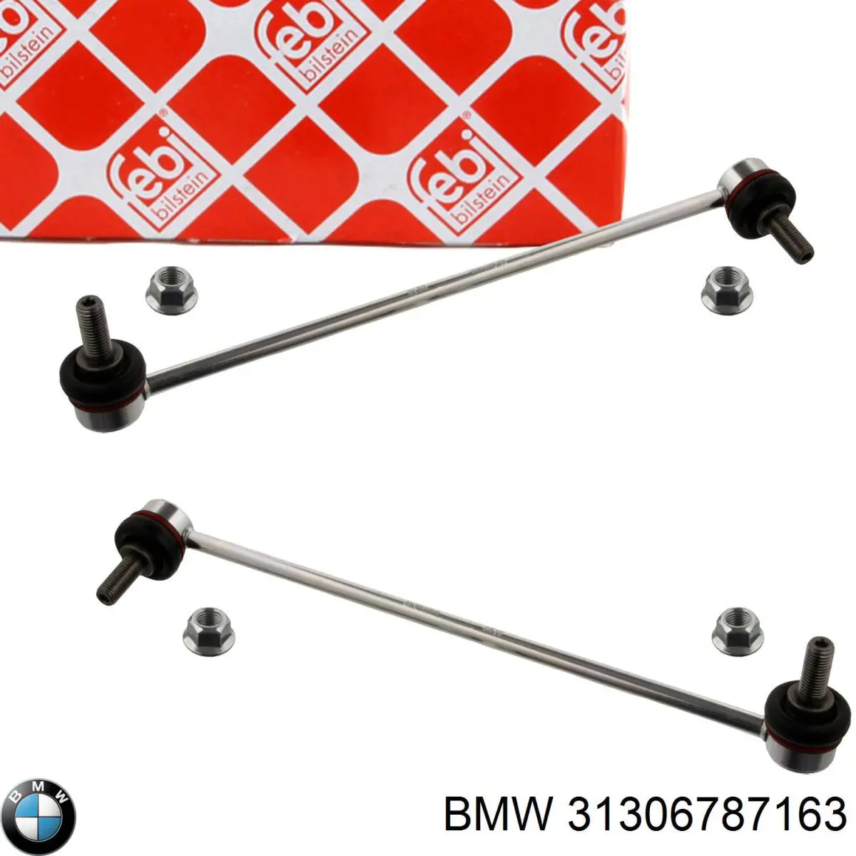 Do koszyka 31306787163 BMW Łącznik stabilizatora przedniego lewy