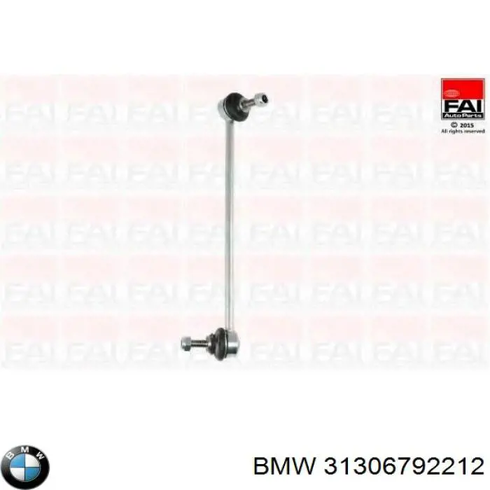 Łącznik stabilizatora przedniego prawy BMW 31306792212 cena, od 17,24 USD