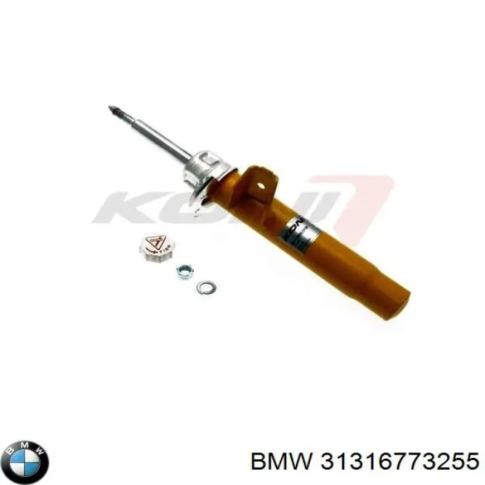 Amortyzator przedni lewy BMW 31316773255 cena, od 63,18 USD