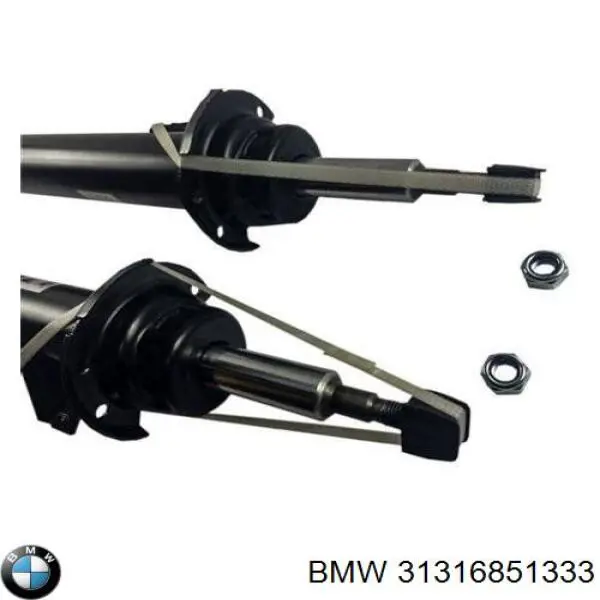 Amortyzator przedni lewy BMW 31316851333 cena, od 86,12 USD