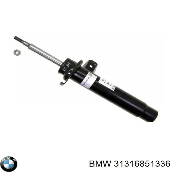 Amortyzator przedni prawy 31316851336 BMW