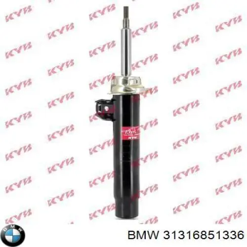 Amortyzator przedni prawy 31316851336 BMW