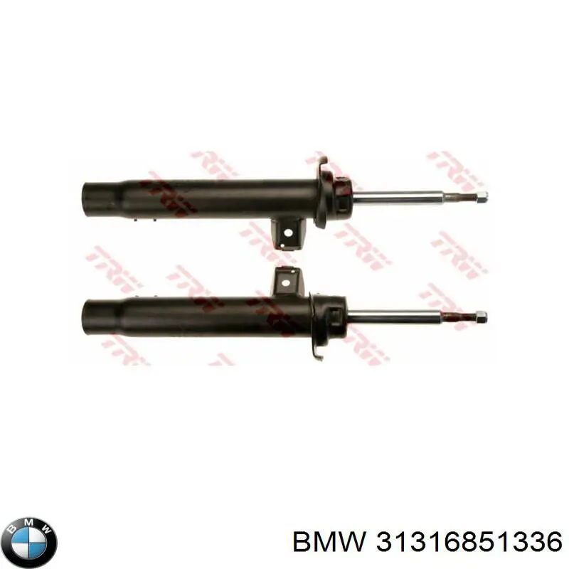 31316851336 BMW Amortyzator przedni prawy