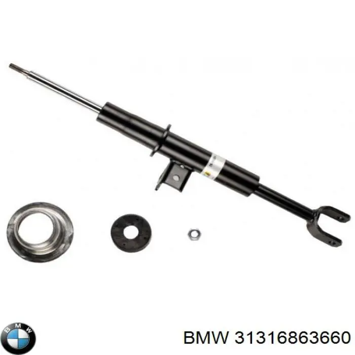 31316863660 BMW Amortyzator przedni prawy