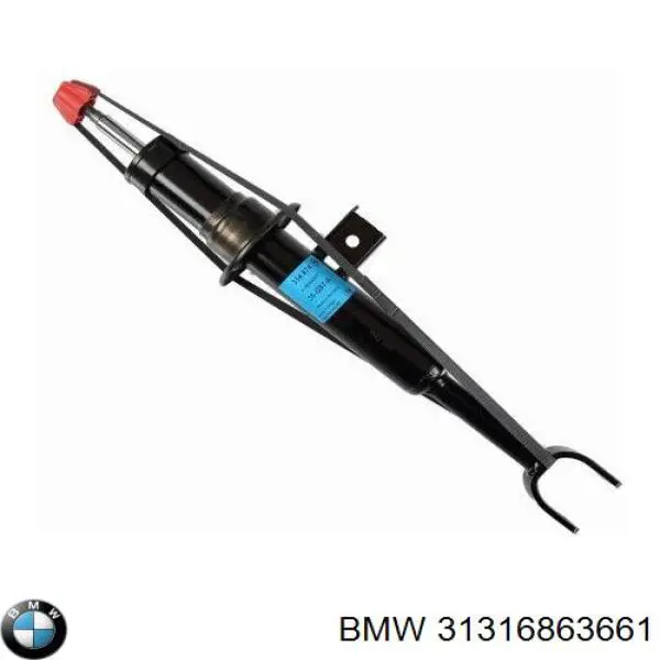 Amortyzator przedni lewy BMW 31316863661 cena, od 185,58 USD