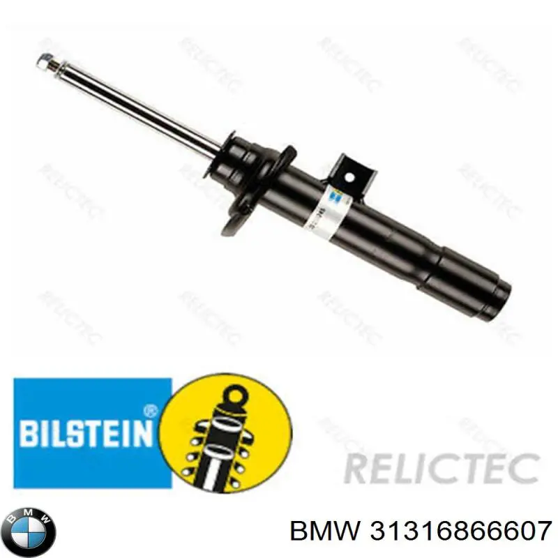 Amortyzator przedni lewy BMW 31316866607 cena, od 131,35 USD