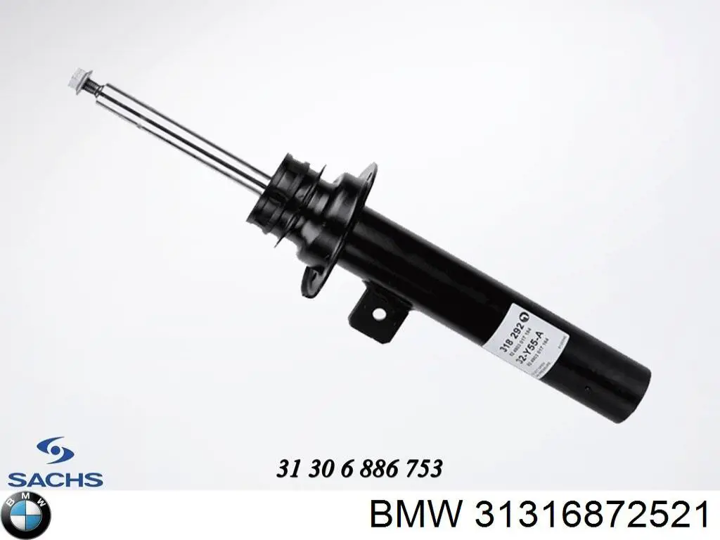 Amortyzator przedni lewy BMW 31316872521 cena, od 62,02 USD