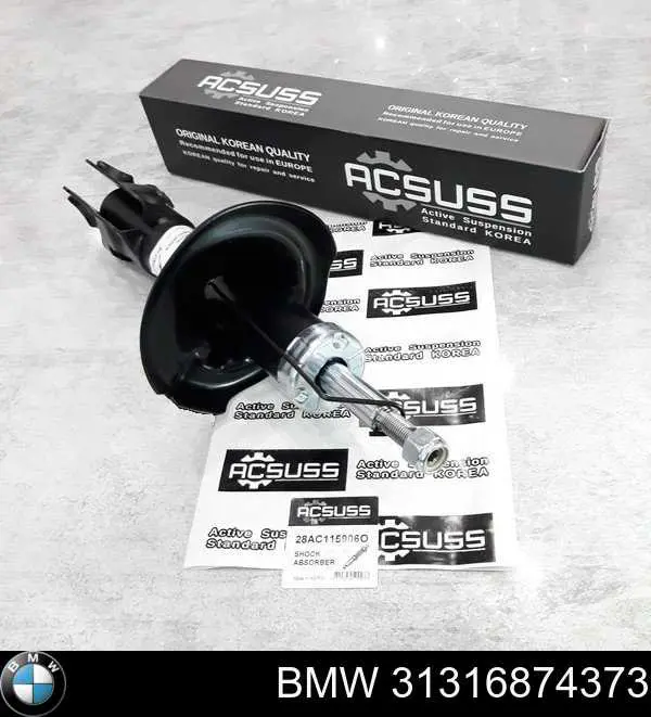 Amortyzator przedni lewy BMW 31316874373 cena, od 69,22 USD