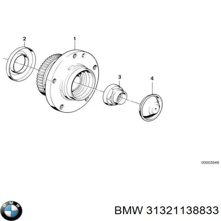 Amortyzator przedni BMW 31321138833 cena, od 66,17 USD