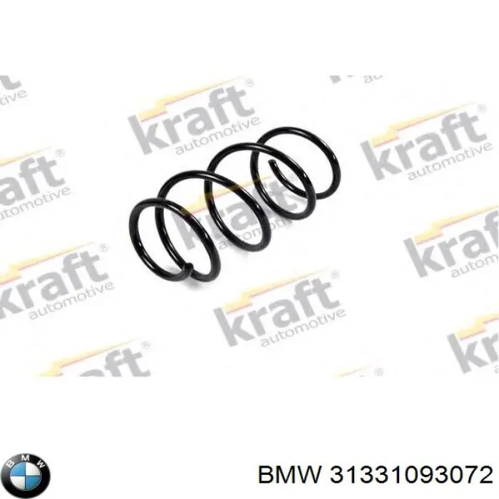 Do koszyka 31331093072 BMW Sprężyna przednia
