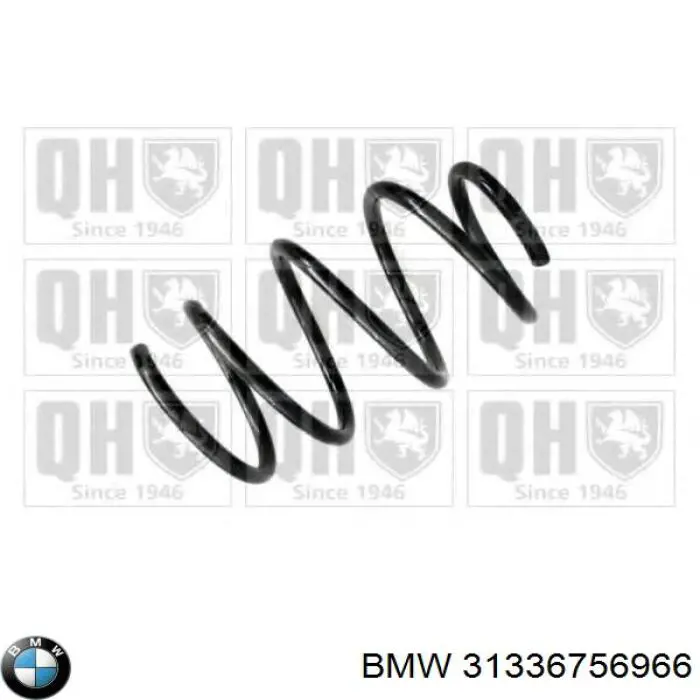 Sprężyna przednia BMW 31336756966 cena, od 45,66 USD
