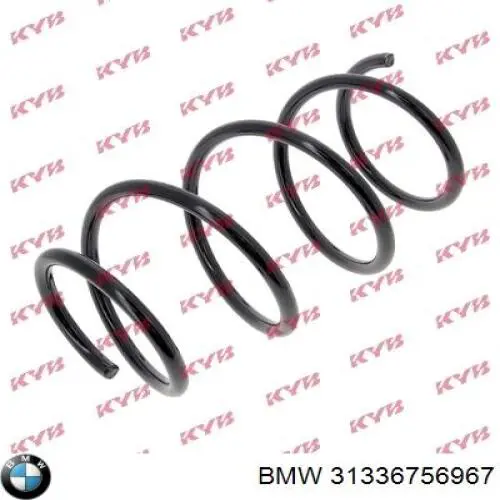 31336756967 BMW Sprężyna przednia