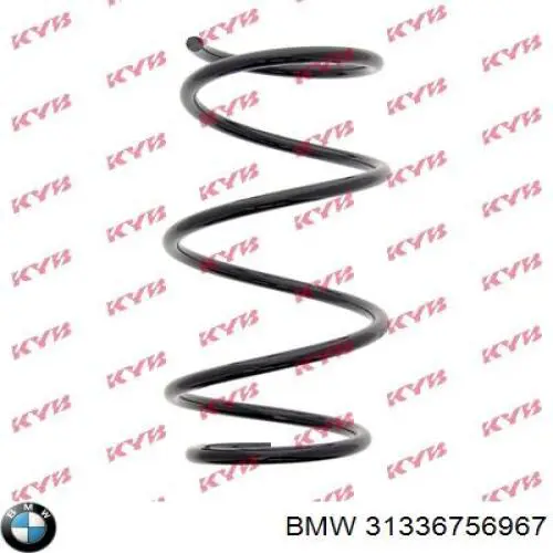 Sprężyna przednia BMW 31336756967 cena, od 45,66 USD