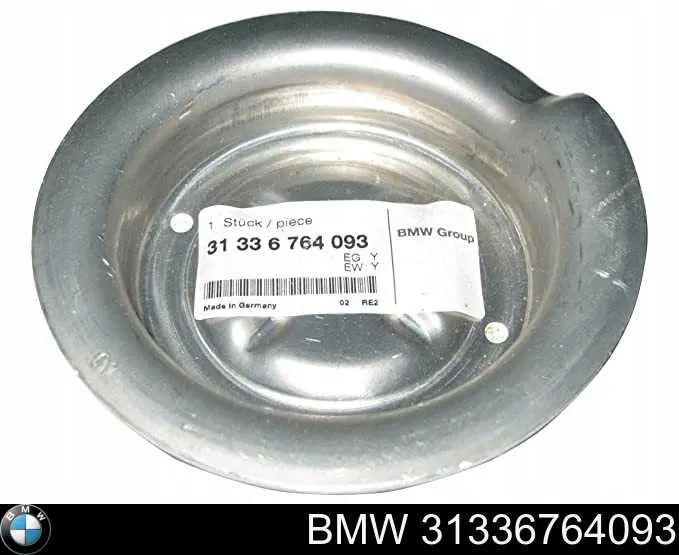 Talerz sprężyny przedniej górny metalowy BMW 31336764093 cena, od 8,34 USD