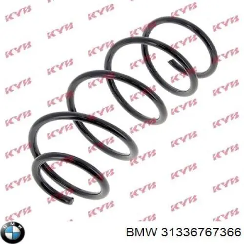 Sprężyna przednia 31336767366 BMW