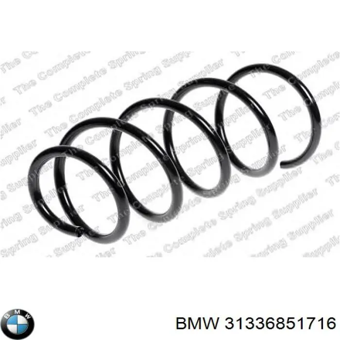 Do koszyka 31336851716 BMW Sprężyna przednia