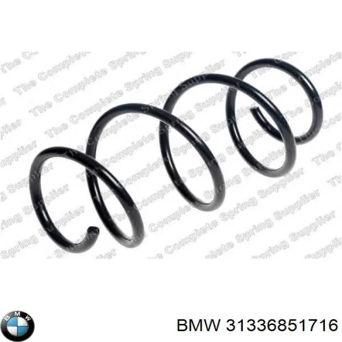 Sprężyna przednia 31336851716 BMW