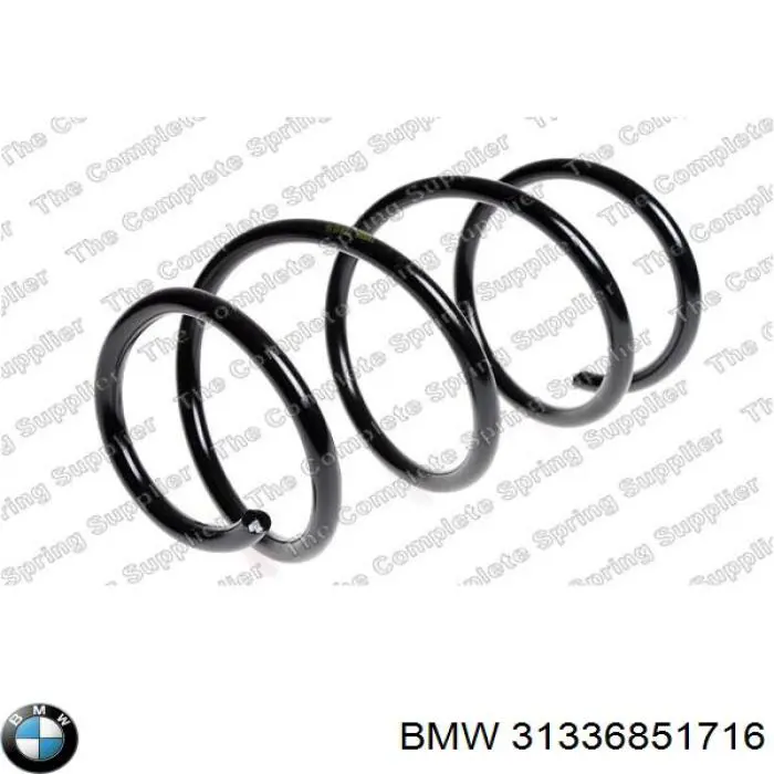 Sprężyna przednia BMW 31336851716 cena, od 49,69 USD