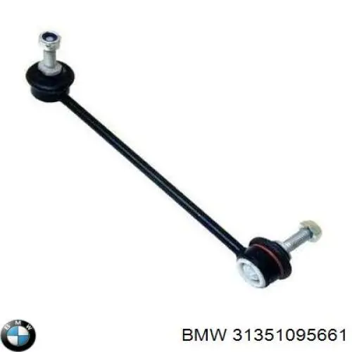 Łącznik stabilizatora przedniego lewy BMW 31351095661 cena, od 13,25 USD
