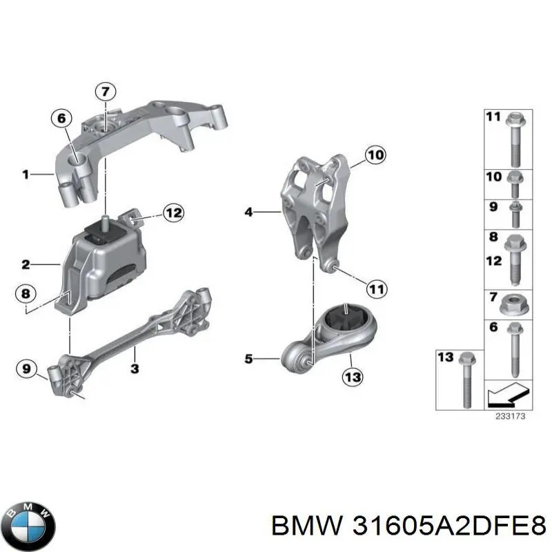 Do koszyka 31608661686 BMW Półoś napędowa przednia prawa