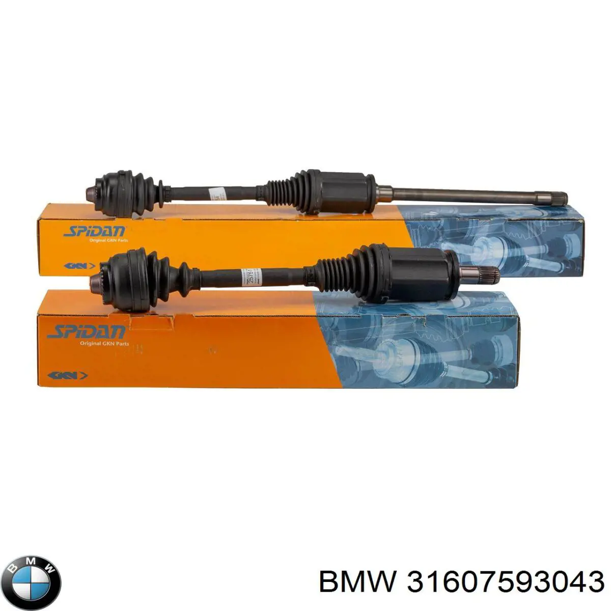 Do koszyka 31607593043 BMW Półoś napędowa przednia lewa