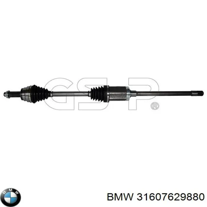 31607629880 BMW półoś napędowa przednia prawa