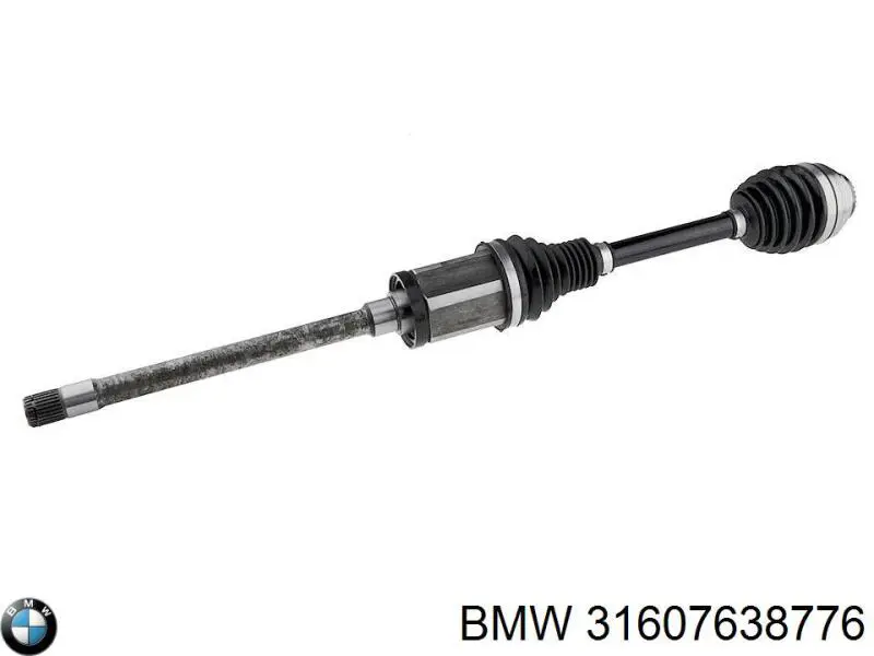 31607638776 BMW półoś napędowa przednia prawa